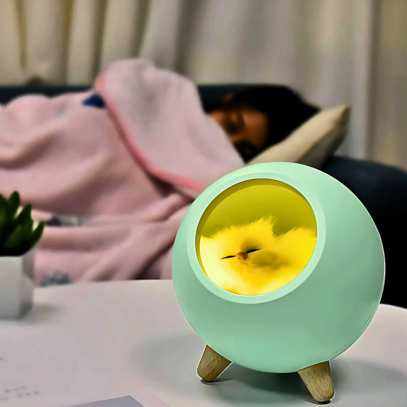 Luminária De Mesa Noturna Gatinho De Pelúcia