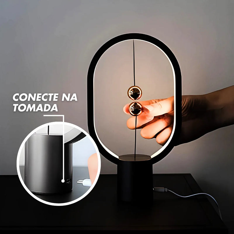 Lâmpada De Mesa Led Balance Luz Noturna