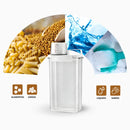 Recipiente Hermético Organizador para Armazenamentos com Copo de Medição - Conjunto de 2 Recipientes