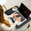 Mesa de Colo Portátil Dobrável Suporte Multiuso - PRETO