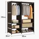 Guarda-Roupa Organizador Aberto com Estrutura Reforçada